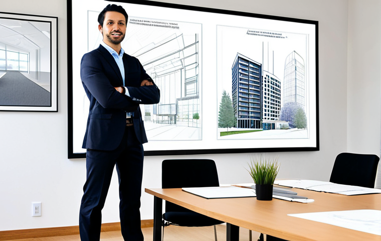 건축기술사 자격증 연봉 상승 사례 - **Architect Leading a Project Meeting:** "A licensed architect, fully clothed in modest professional... 건축기술사 자격증 연봉 상승 사례 - **Architect Leading a Project Meeting:** "A licensed architect, fully clothed in modest professional...