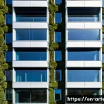 Home 19 건축기술사와 지속가능한 건축 기술 - **Prompt:** A breathtaking, ultra-modern skyscraper designed with Net-Zero Energy principles, seamle...